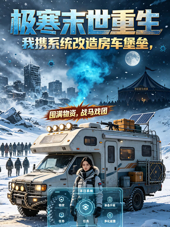 极寒末世重生，我携系统改造房车堡垒