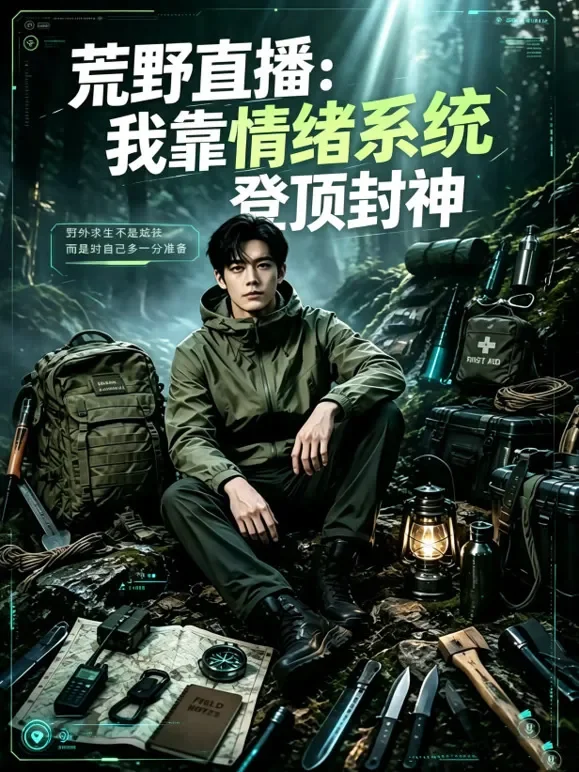 荒野直播：我靠情绪系统登顶封神短剧海报