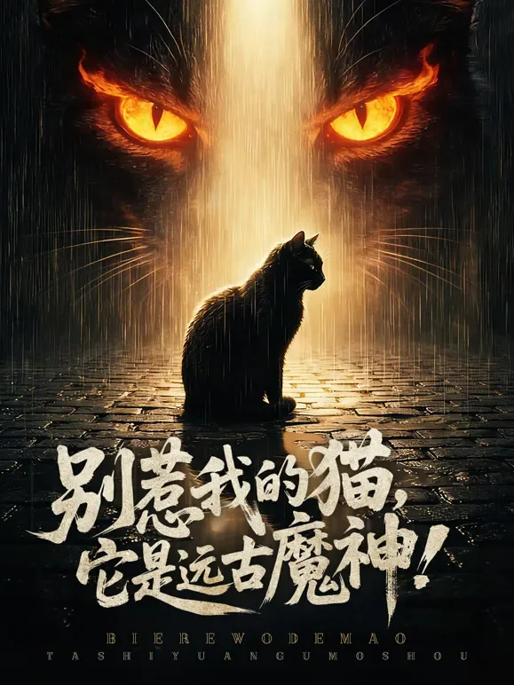 别惹我的猫，它是远古魔神！短剧海报