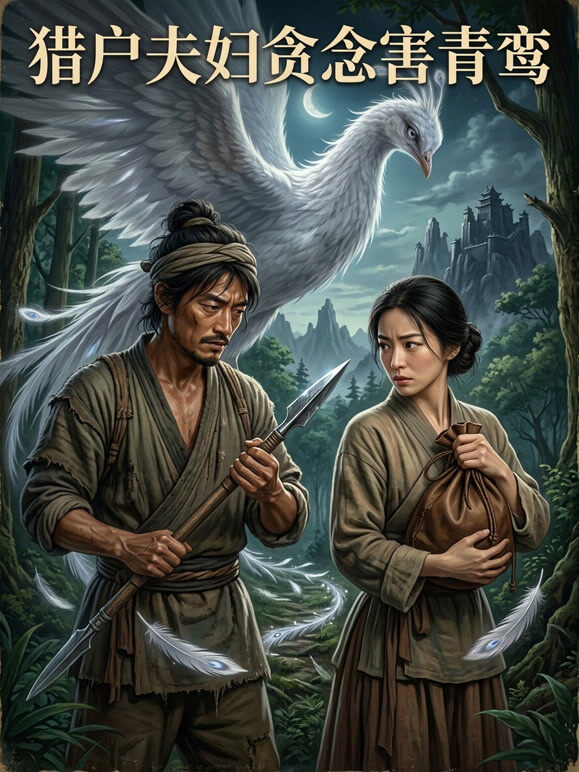 猎户夫妇贪念害青鸾