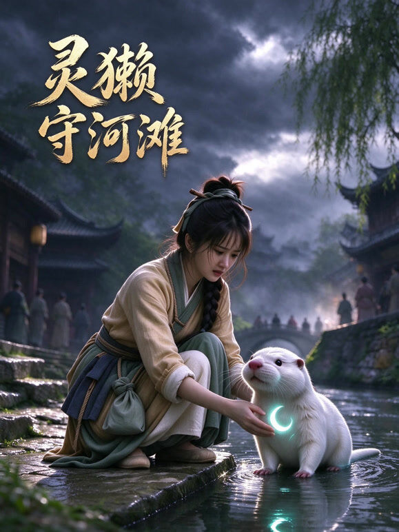 灵獭守河滩