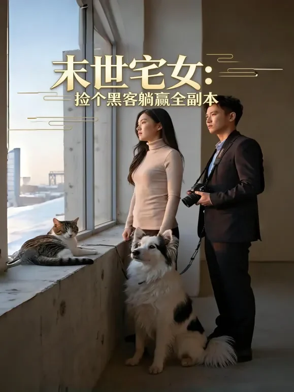 末世宅女：捡个黑客躺赢全副本短剧海报