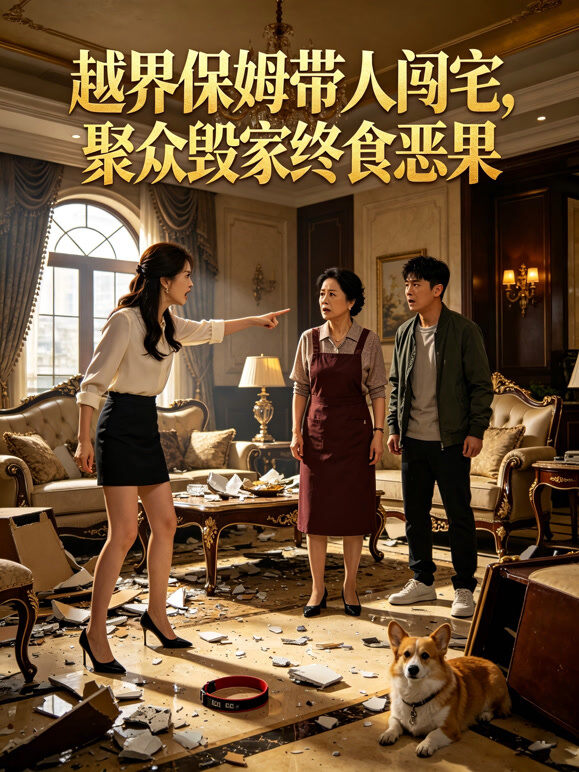 越界保姆带人闯宅，聚众毁家终食恶果