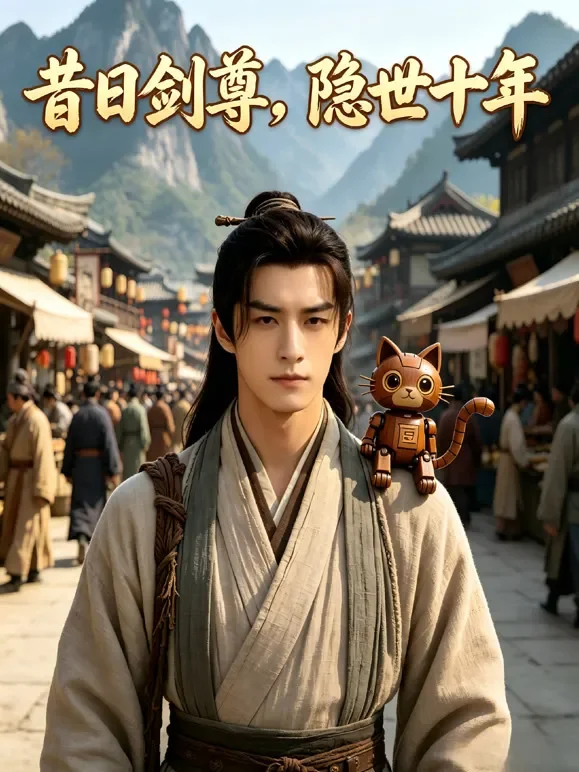 昔日剑尊，隐世十年短剧海报