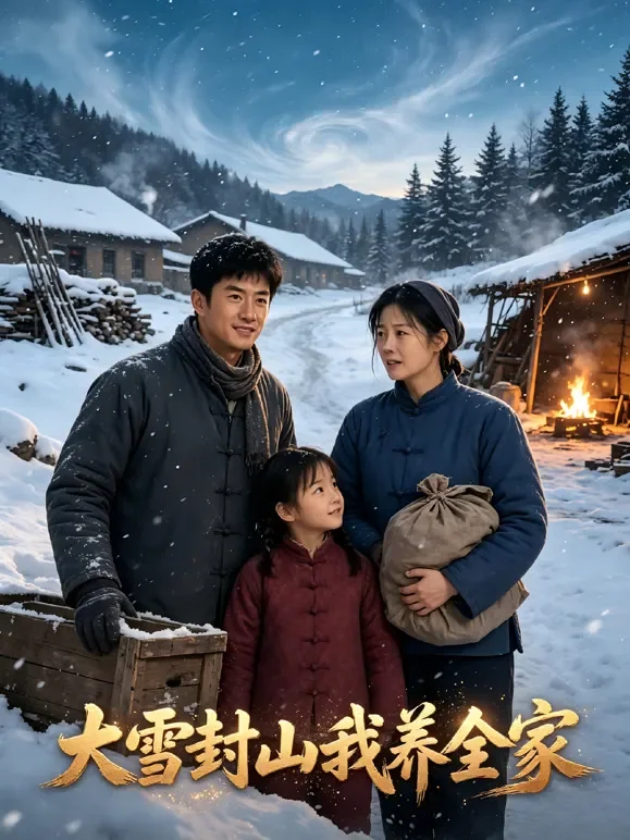 大雪封山我养全家短剧海报
