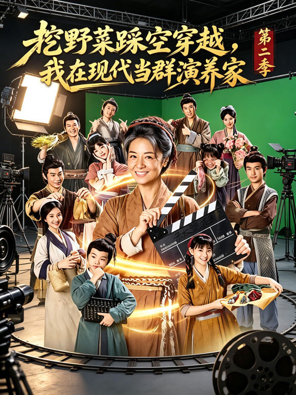 挖野菜踩空穿越，我在现代当群演养家第二季
