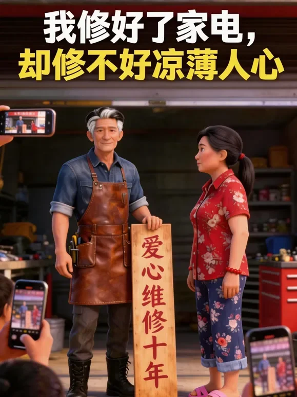 我修好了家电，却修不好凉薄人心短剧海报