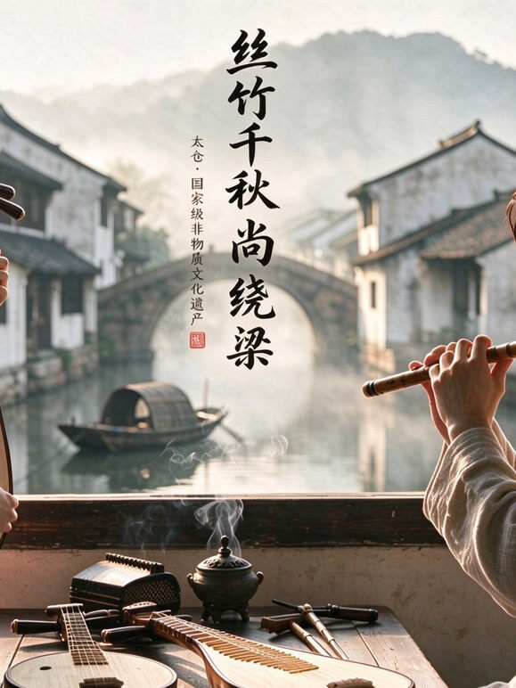 丝竹千秋尚绕梁