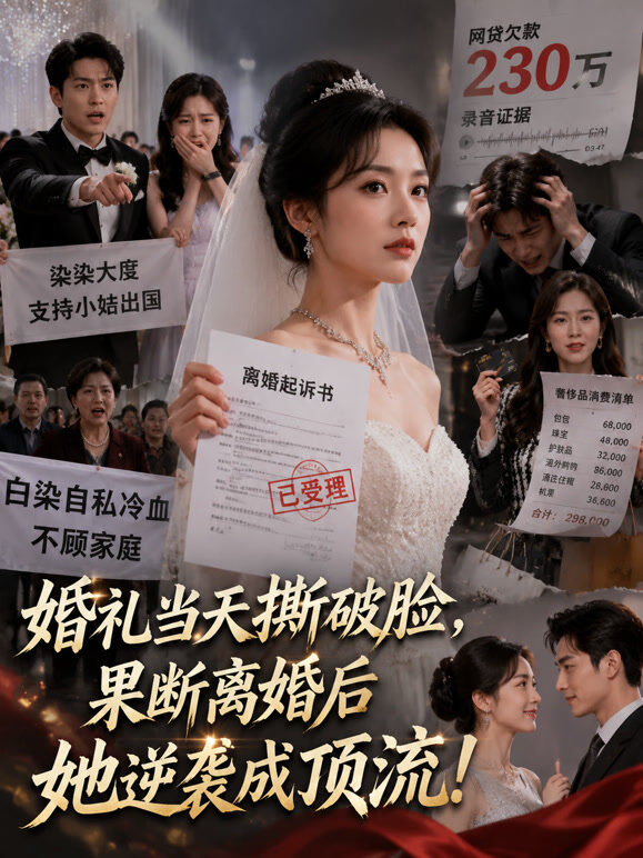 婚礼当天撕破脸，果断离婚后她逆袭成顶流