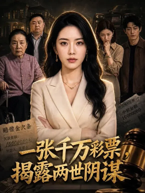 一张千万彩票，揭露两世阴谋短剧海报