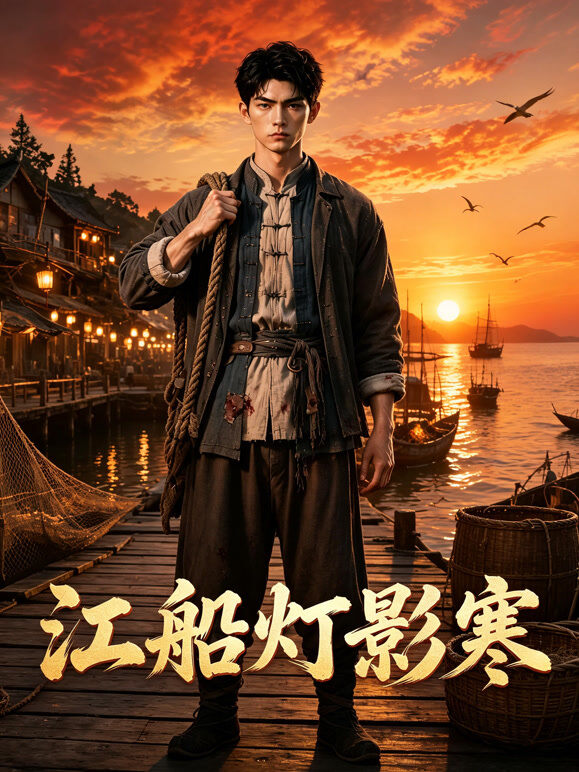 江船灯影寒
