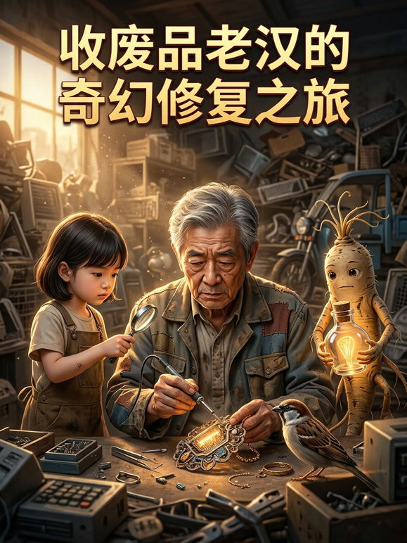 收废品老汉的奇幻修复之旅