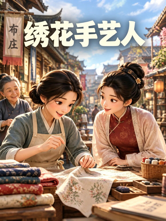 绣花手艺人