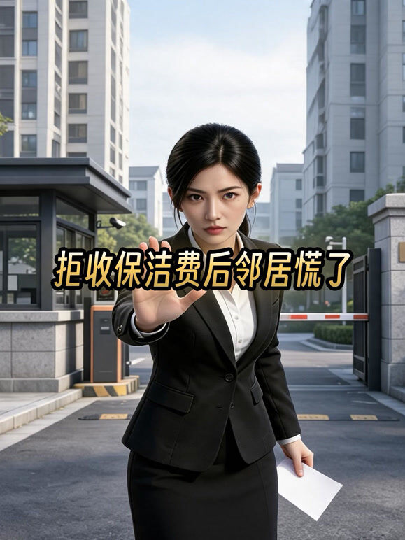 拒收保洁费后邻居慌了