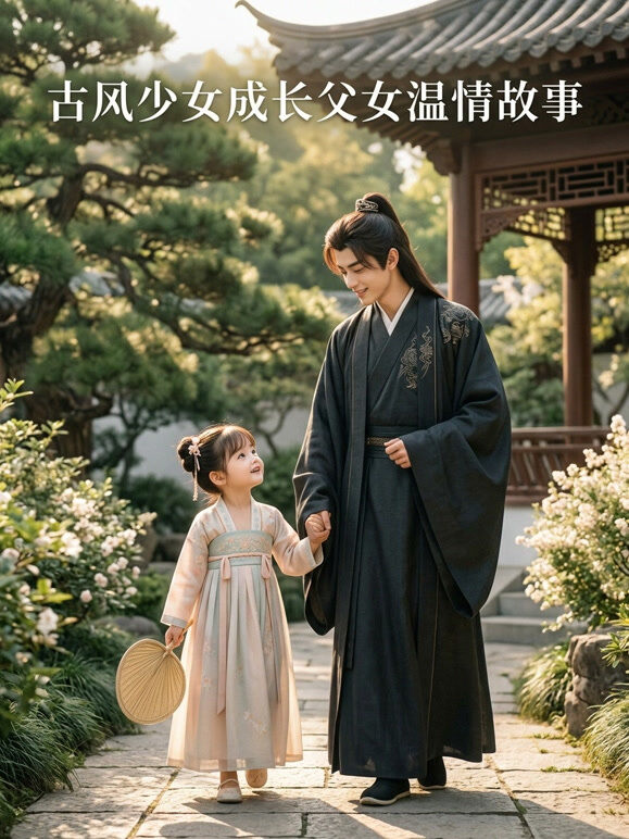 古风少女成长父女温情故事