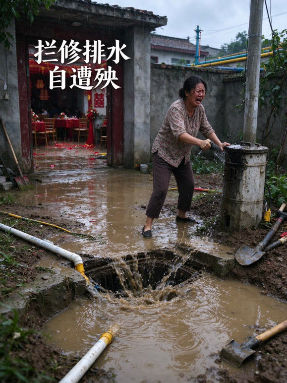 拦修排水自遭殃