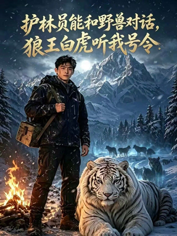 护林员能和野兽对话，狼王白虎听我号令