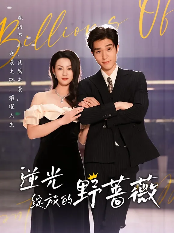逆光绽放的野蔷薇短剧海报