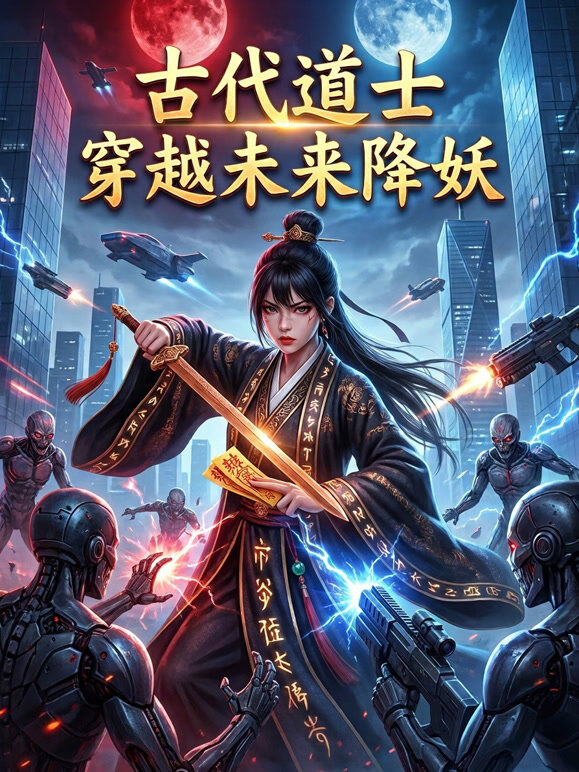 古代道士穿越未来降妖