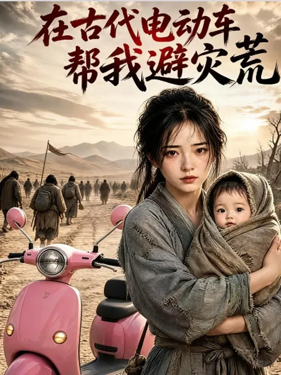 在古代电动车帮我避灾荒短剧海报