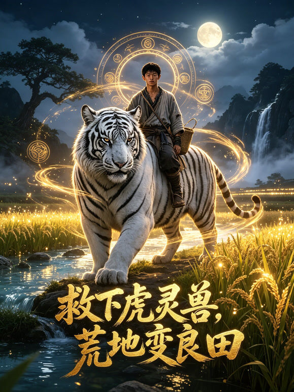 救下虎灵兽，荒地变良田