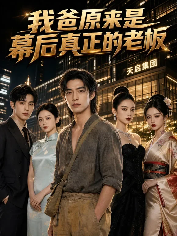 我爸原来是幕后真正的老板短剧海报