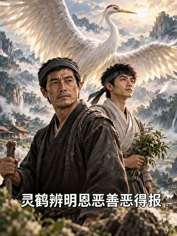 灵鹤辨明恩怨善恶得报