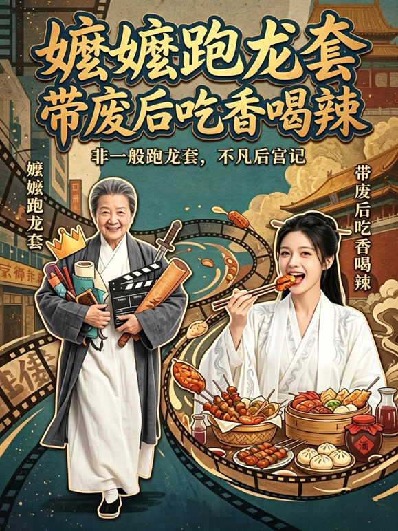 嬷嬷跑龙套，带废后吃香喝辣