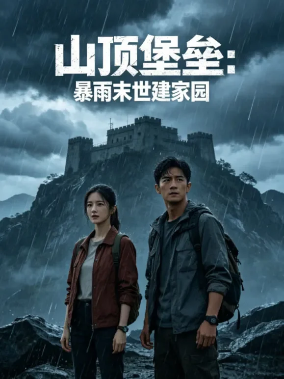 山顶堡垒：暴雨末世建家园短剧海报