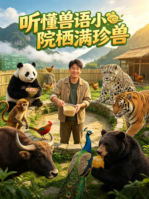 听懂兽语小院栖满珍兽