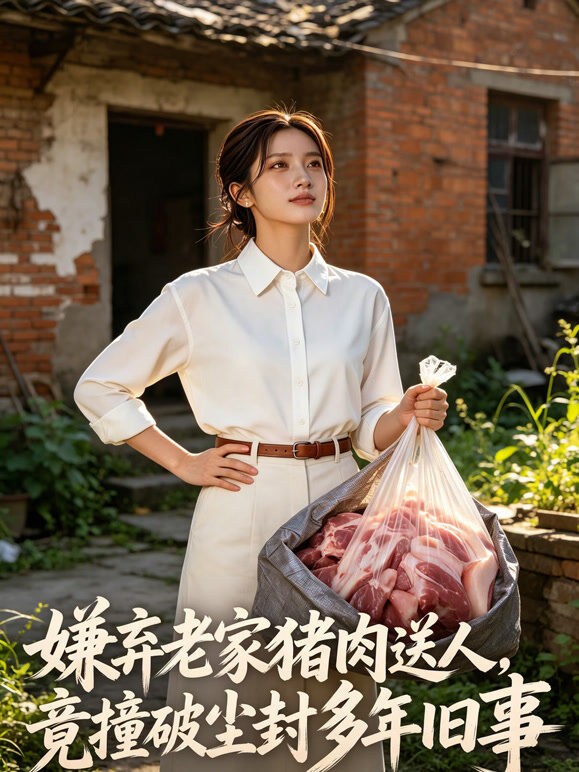 嫌弃老家猪肉送人，竟撞破尘封多年旧事