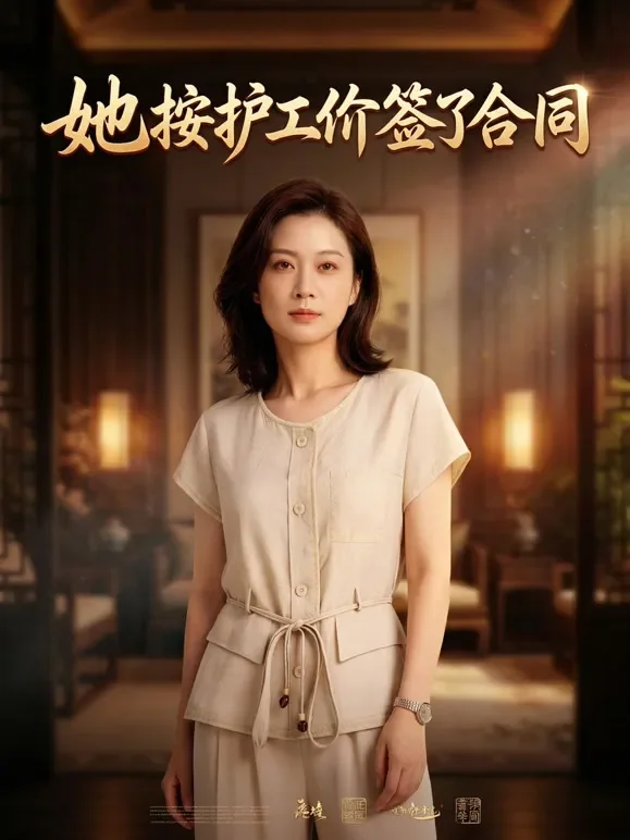 她按护工价签了合同短剧海报