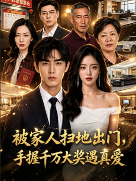 被家人扫地出门，手握千万大奖遇真爱