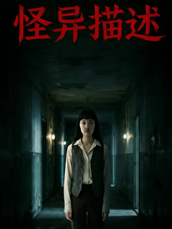 怪异描述短剧海报