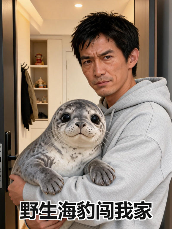 野生海豹闯我家