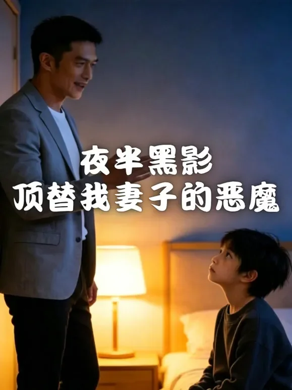 夜半黑影，顶替我妻子的恶魔短剧海报