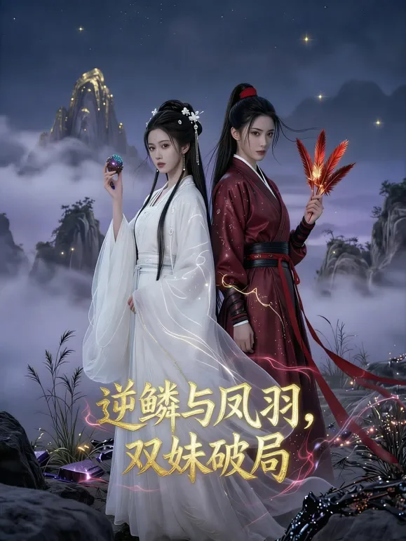 逆鳞与凤羽，双妹破局短剧海报