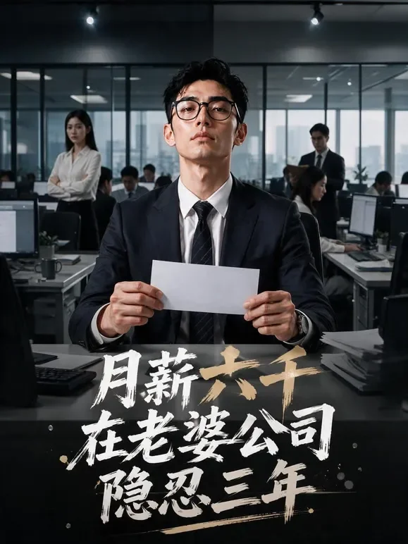 月薪六千在老婆公司隐忍三年短剧海报