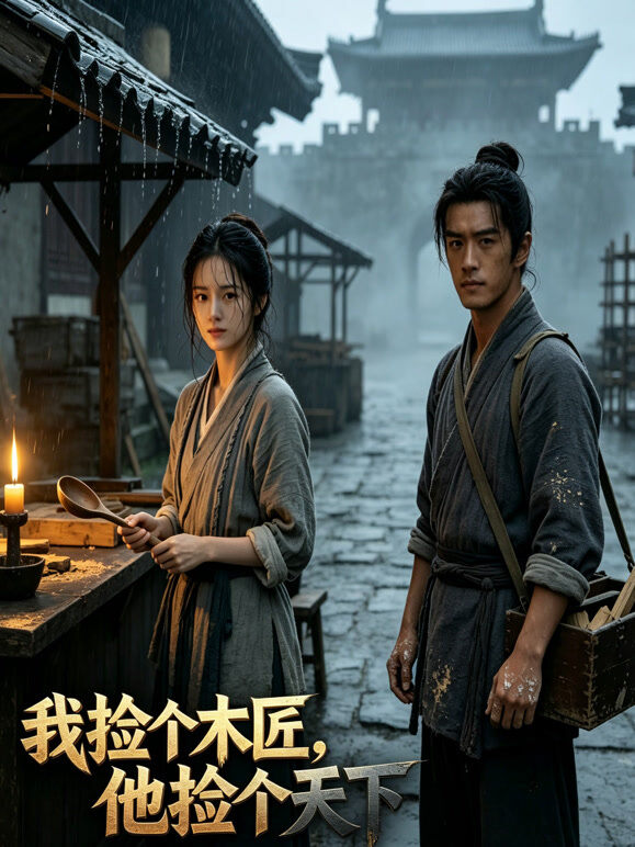 我捡个木匠，他捡个天下
