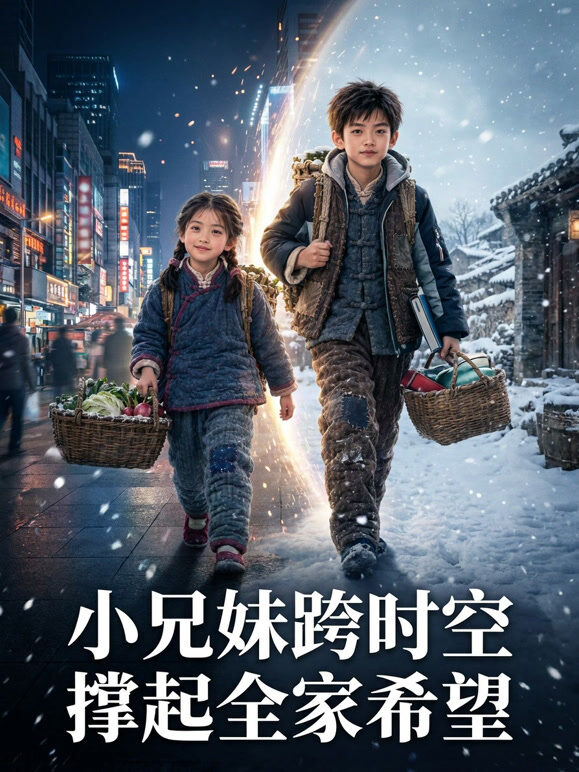 小兄妹跨时空撑起全家希望