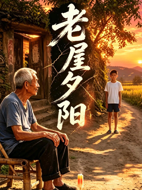 老屋夕阳