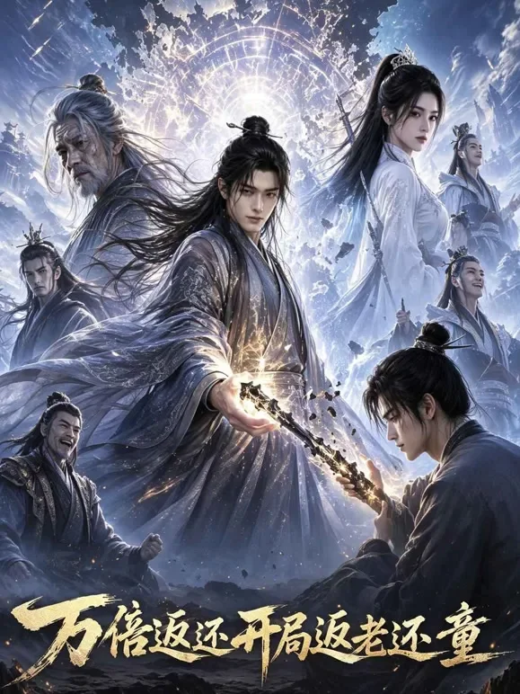 万倍返还开局返老还童短剧海报