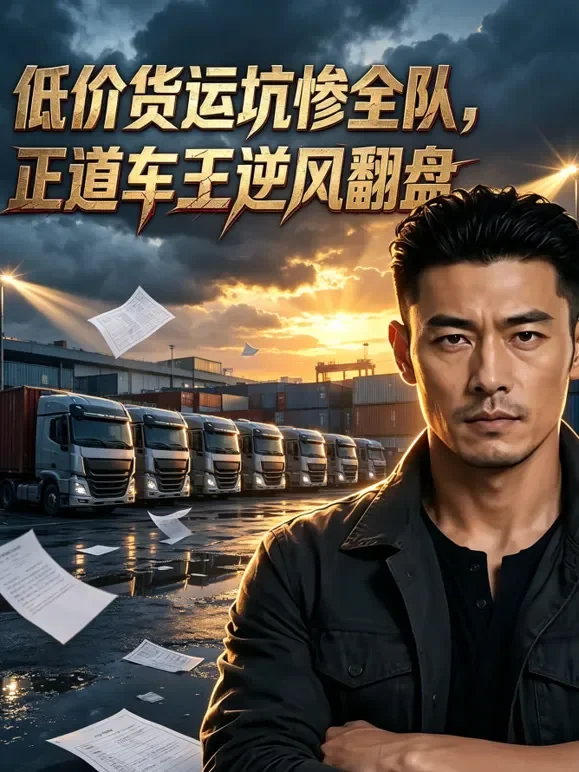 低价货运坑惨全队，正道车王逆风翻盘短剧海报