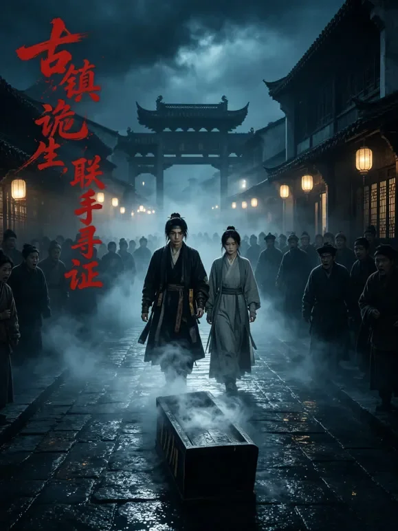 古镇诡生，联手寻证短剧海报