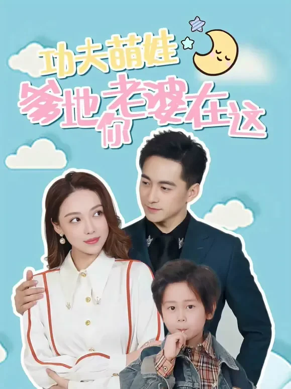 功夫萌娃爹地你老婆在这短剧海报