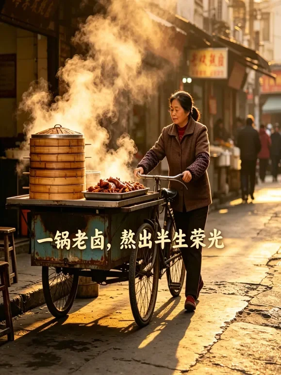 一锅老卤，熬出半生荣光短剧海报