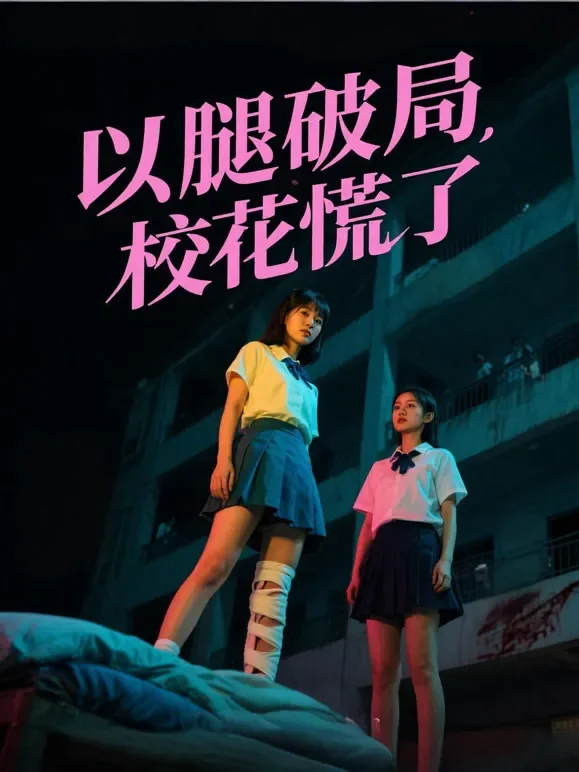 以腿破局，校花慌了短剧海报