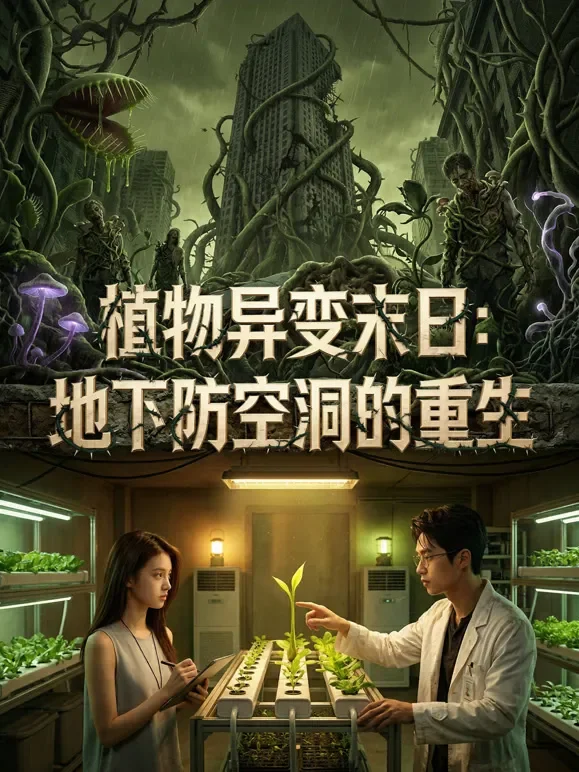 植物异变末日：地下防空洞的重生短剧海报