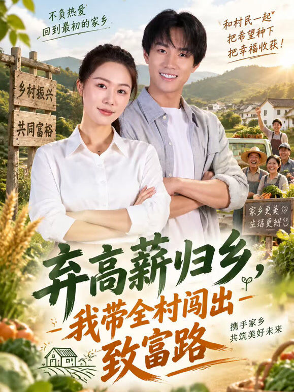 弃高薪归乡，我带全村闯出致富路