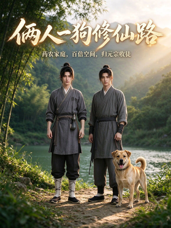 俩人一狗修仙路